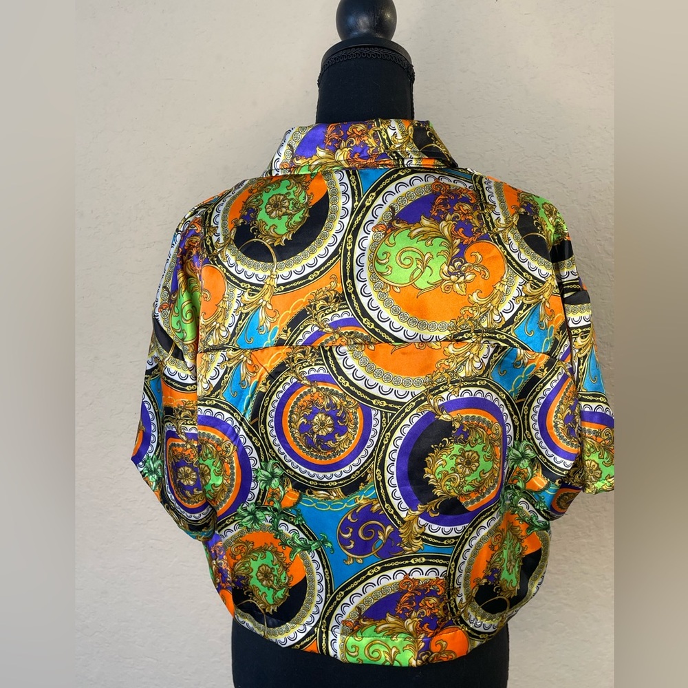 Baroque Print‎ Short Sleeve Shirt - Picture 3 of 5